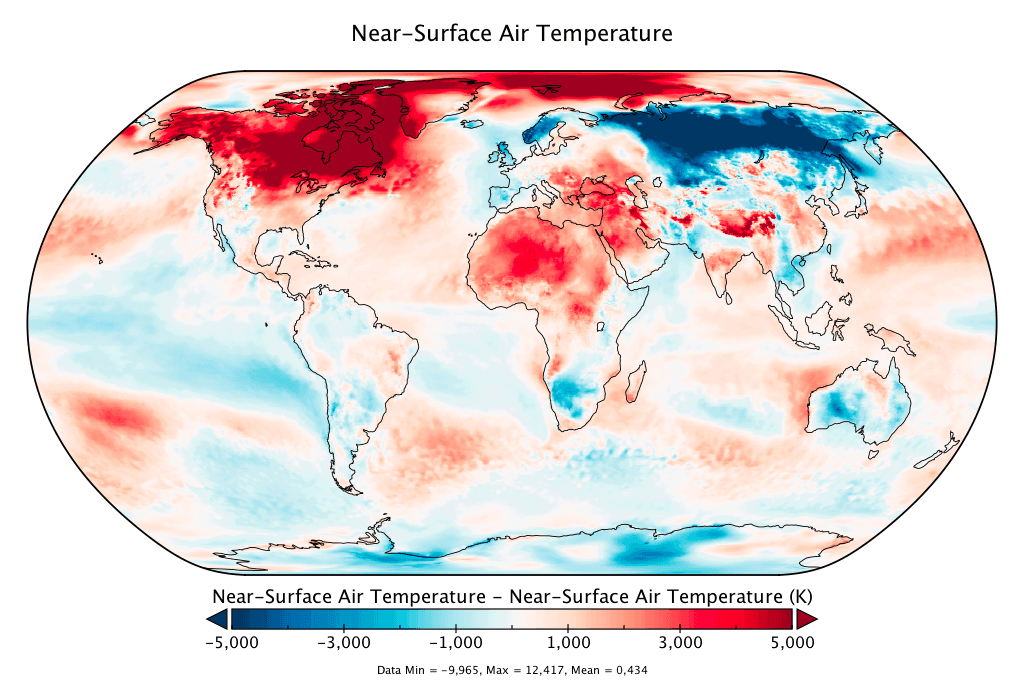map ERA5 janvier 2021