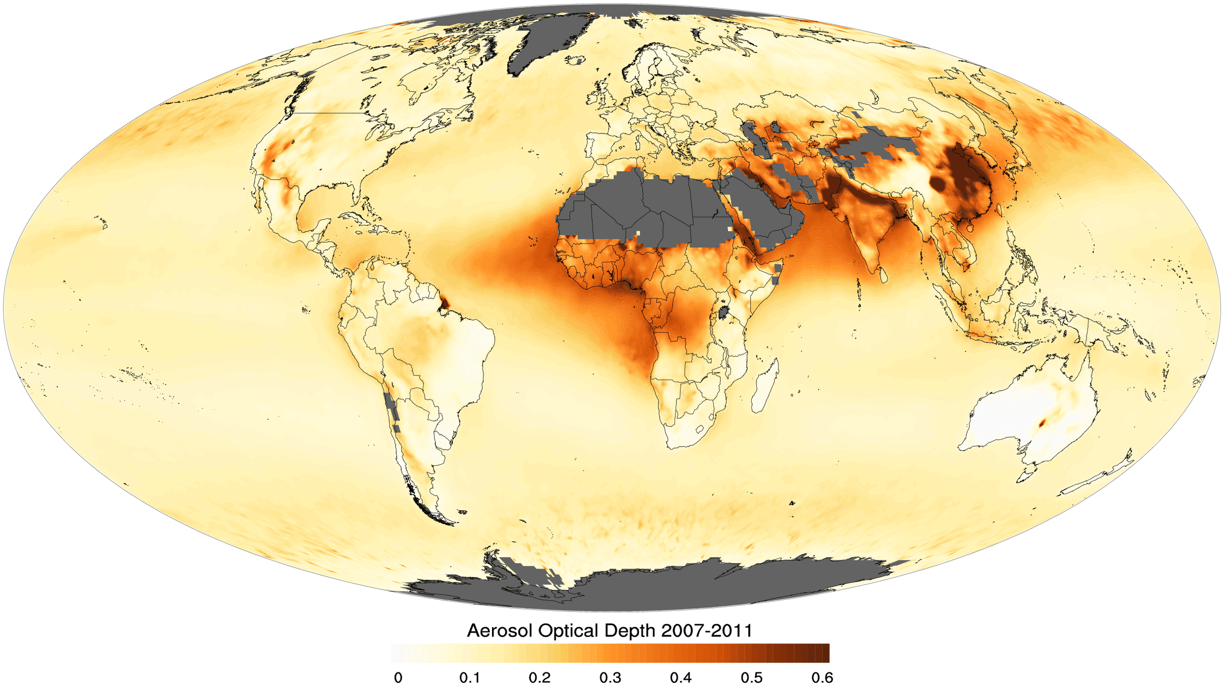 Modis aerosol optical depth